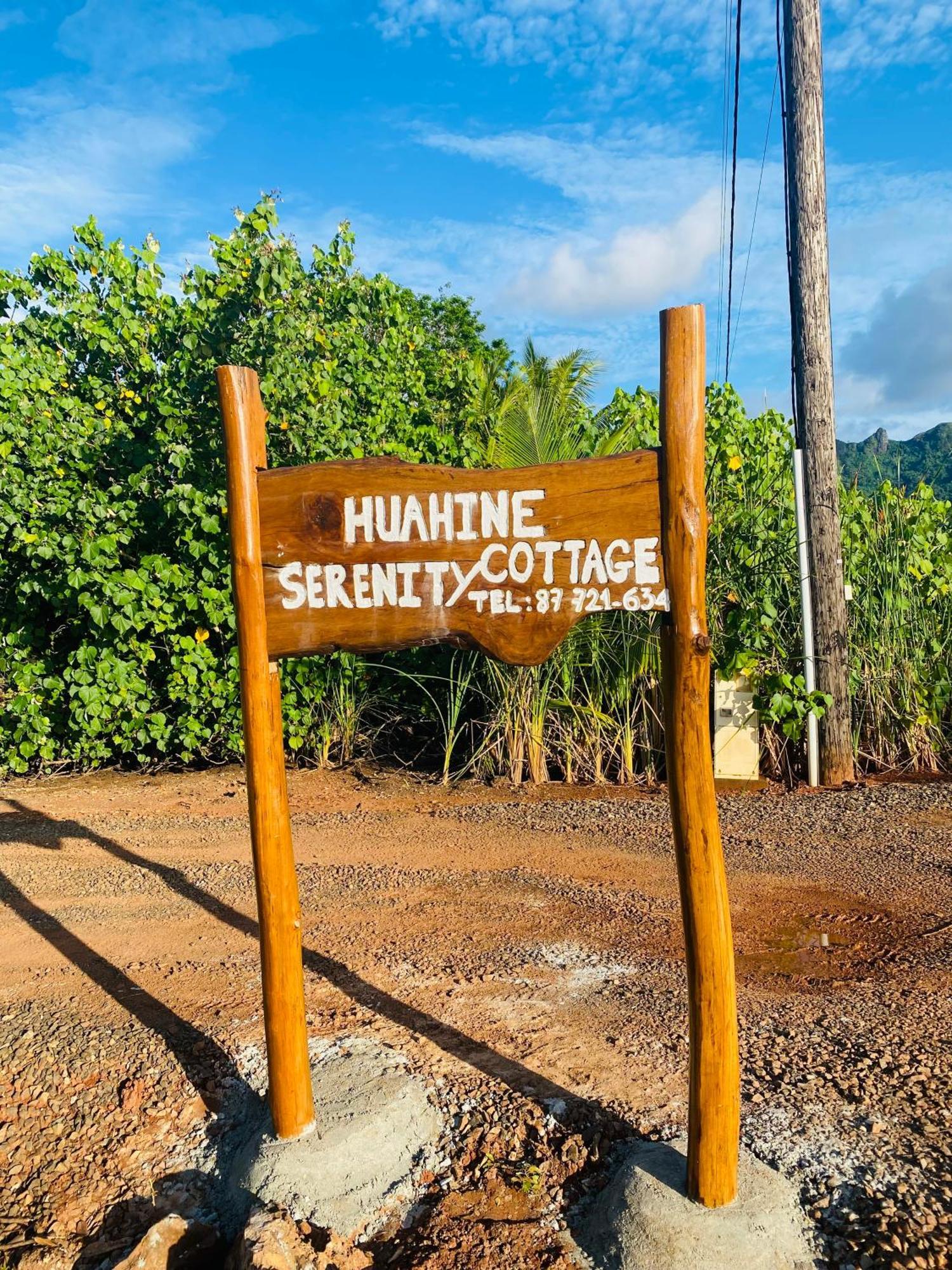 Huahine Serenity Cottage Maroe Ngoại thất bức ảnh